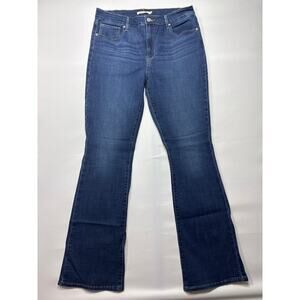 Levi's 725 Women's High Rise Bootcut Blue Stretch Denim Jeans - Size 32x32